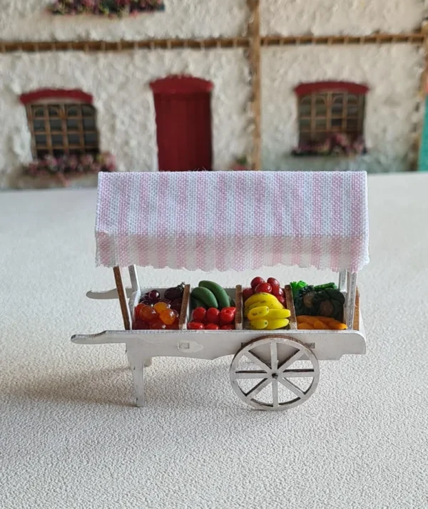 Dollhouse Fruit Market Barrow, 1/48 scale - Imagen 5